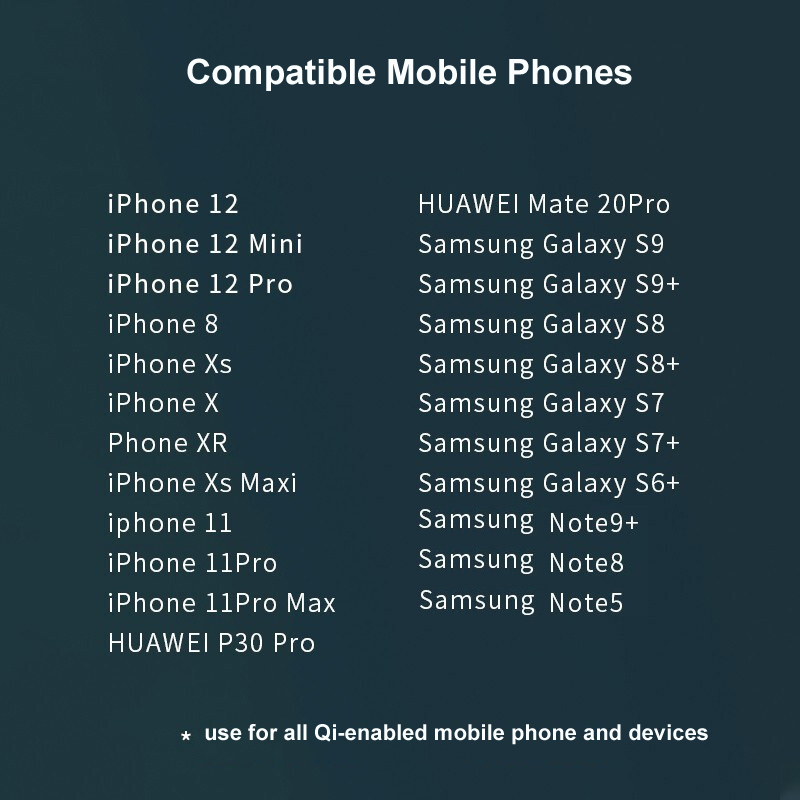 支持無線充電的手機(jī)型號