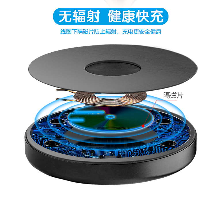 YMP車(chē)載無(wú)線充電器C5S-10