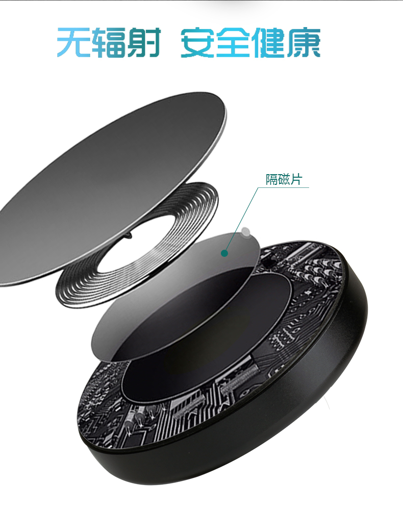 YMP-QI車載無(wú)線快速充電器2合1多功能C6-10