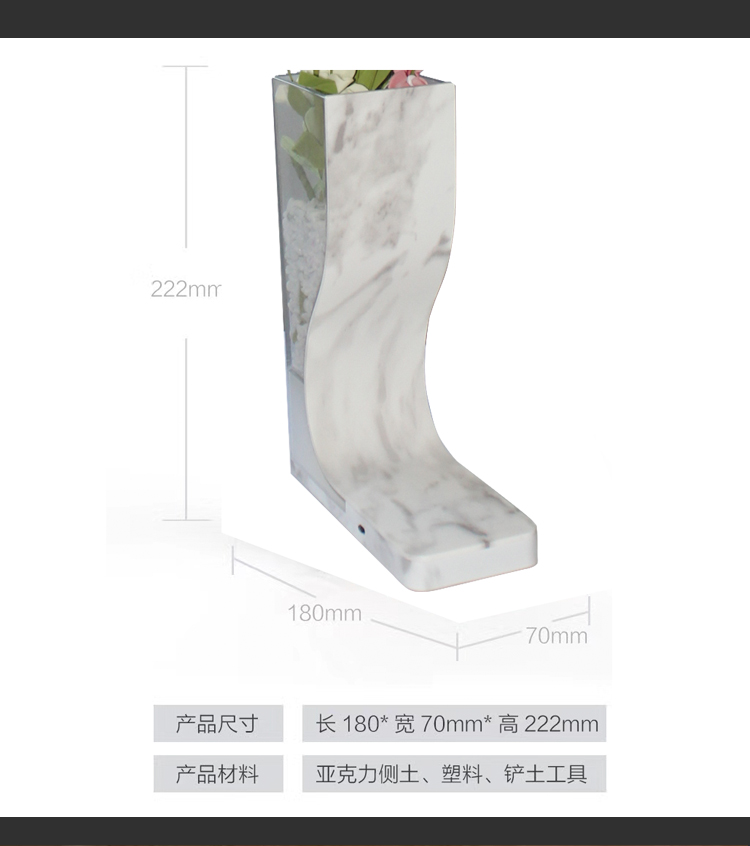 Qi快速無(wú)線充電器床頭柜花瓶無(wú)線器-07